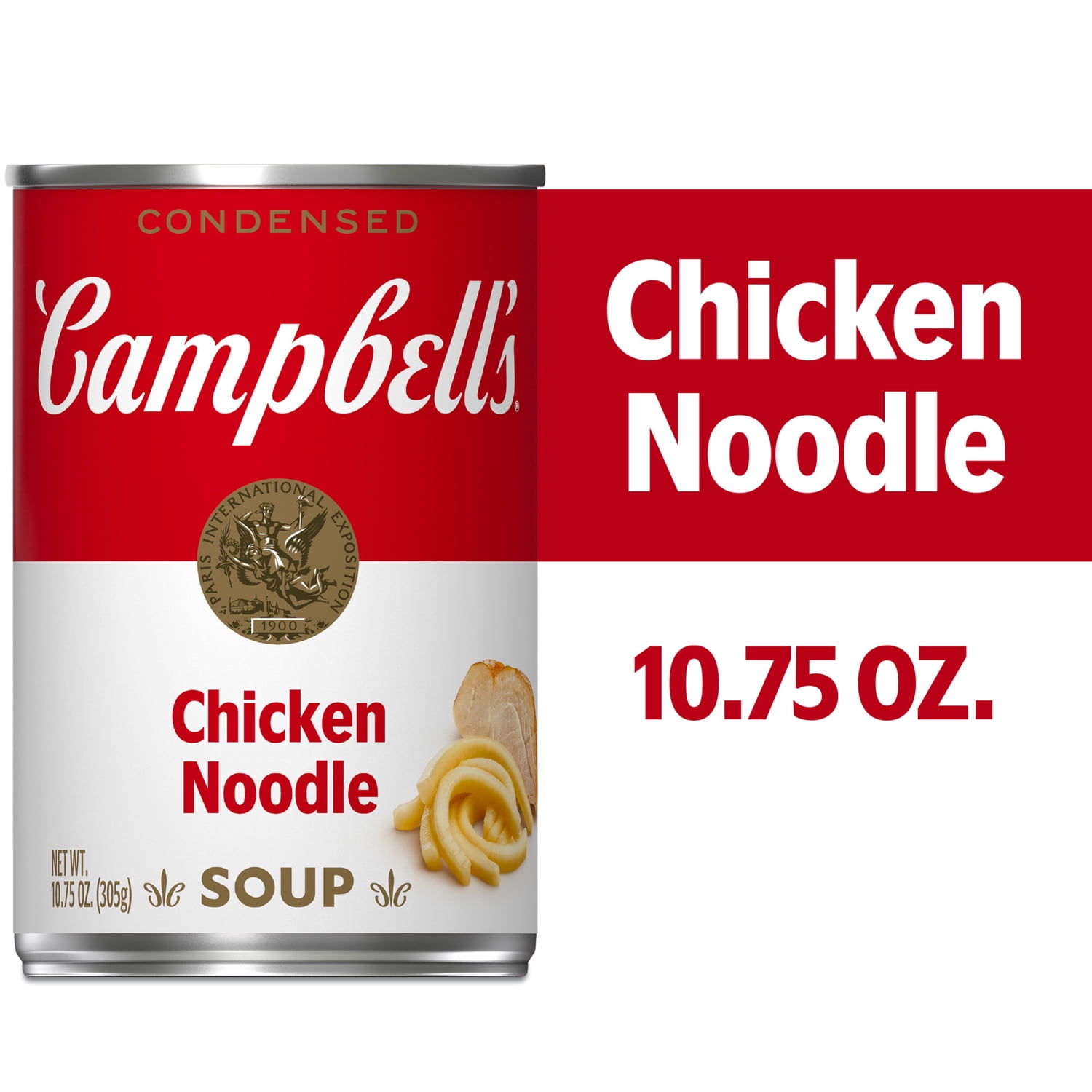 Campbell's Condensed Chicken Noodle Soup, 10.75 oz Can
